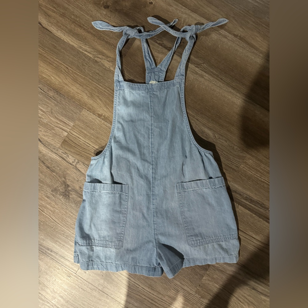 Denim overalls